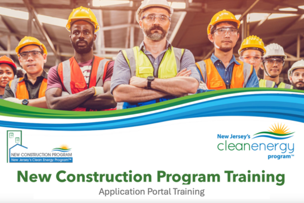 New Construction Application Portal Training