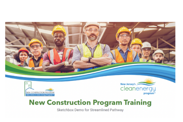 The New Construction Program Training Sketchbox Demo for the Streamlined Pathway
