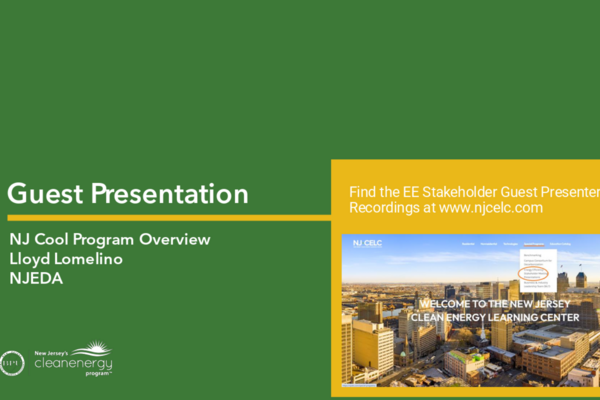 NJ Cool Program Overview