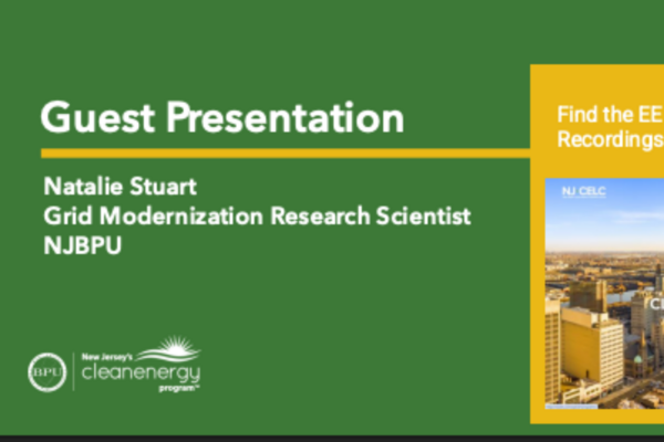 Modernizing New Jersey's Electric Grid