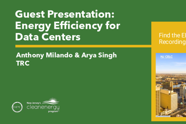 Energy Efficiency for Data Centers