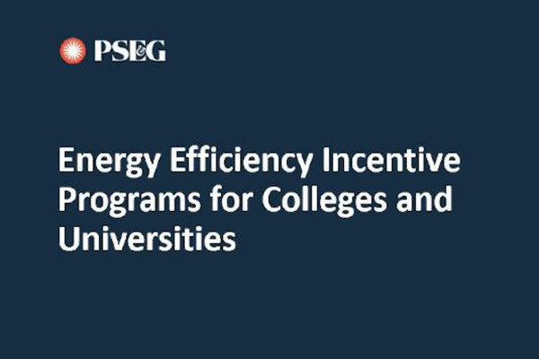 Vivek Trivedi, PSEG: Programs for Institutions, Large Energy Users, Customer-Tailored Programs