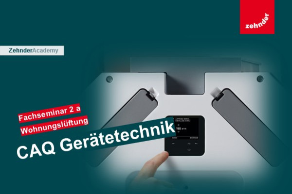 Fachseminar 2a: CAQ Gerätetechnik