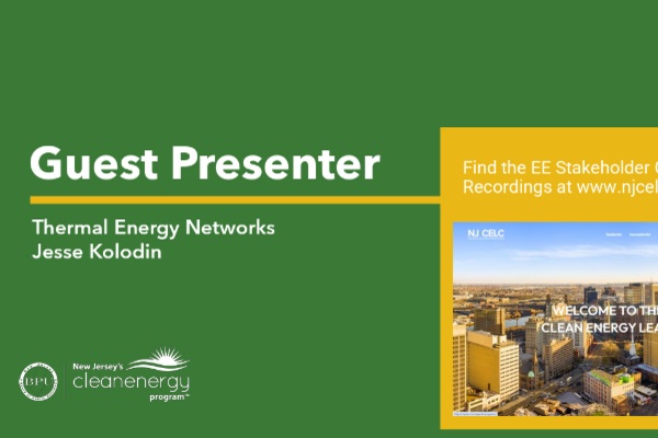 Thermal Energy Networks: BPU Geothermal Program